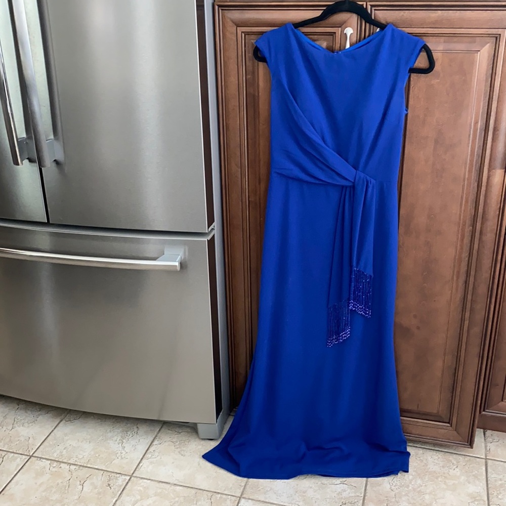 Blue evening gown - Cameron BLAKE size 6